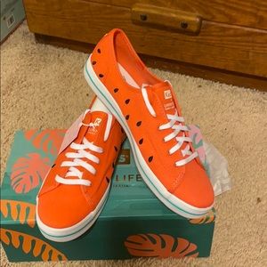 NWT! Watermelon Keds size 11❤️